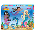 Hama strijkkralen zeemeerminnen set 4000 stuks multicolor glitter