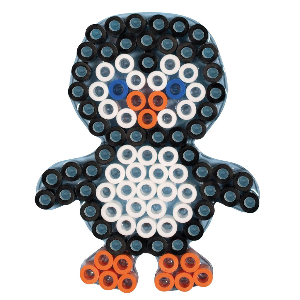 Hama maxi strijkkralenbordje pinguin