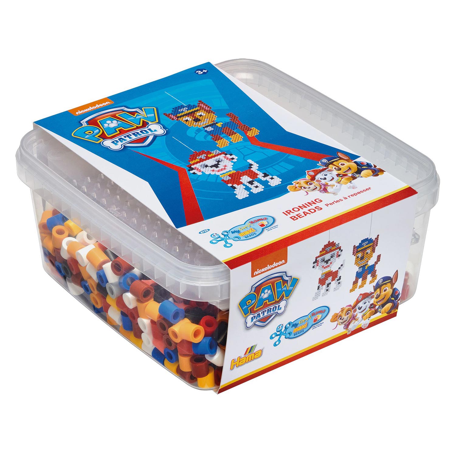 Hama maxi strijkkralenset paw patrol, 900st.