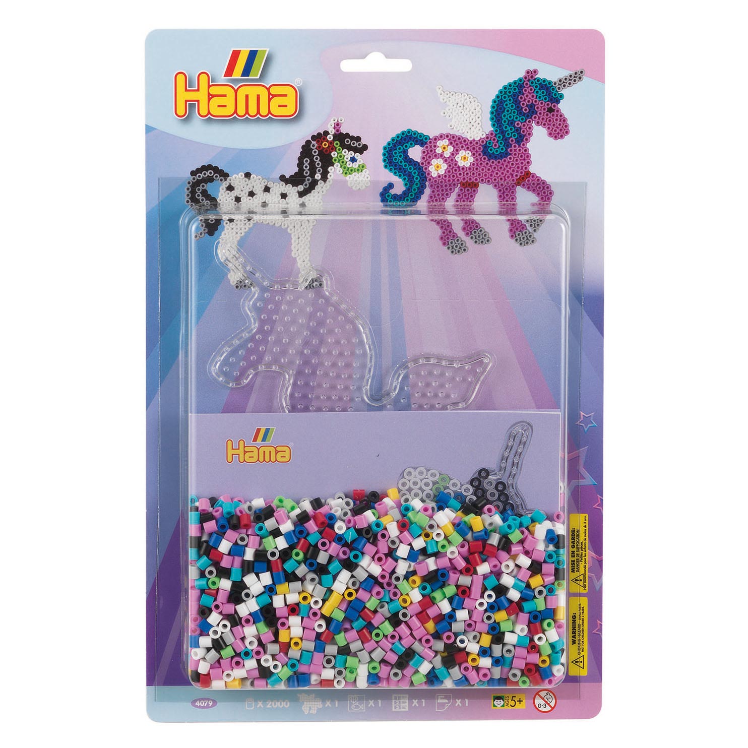 Hama strijkkralen paard 2000-delig