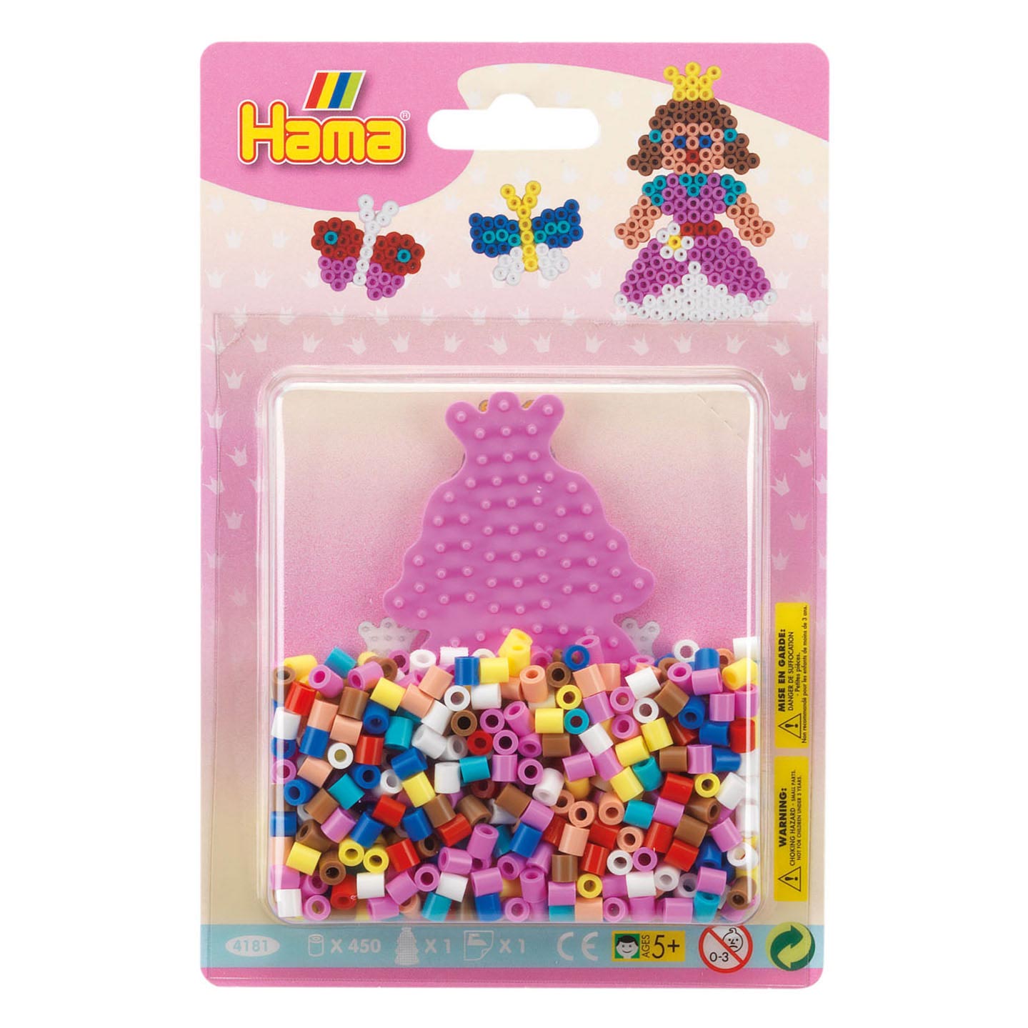 Hama strijkkralen prinses 450 stuks