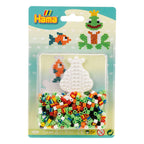 Hama strijkkralen kikker en vis set 350 stuks
