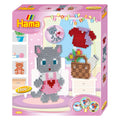 Hama strijkkralen kat verkleden gift box 2500 kralen | 2 stuks