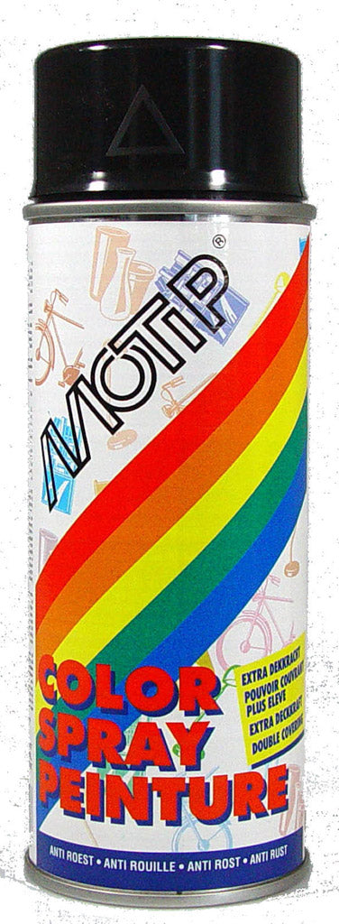 Motip spuitbus 400ml - zwart