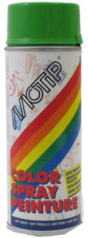 Motip spuitbus 400 ml - hoogglans geel groen