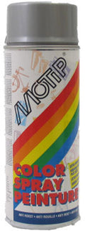 Motip spuitbus 400ml - aluminium metallic