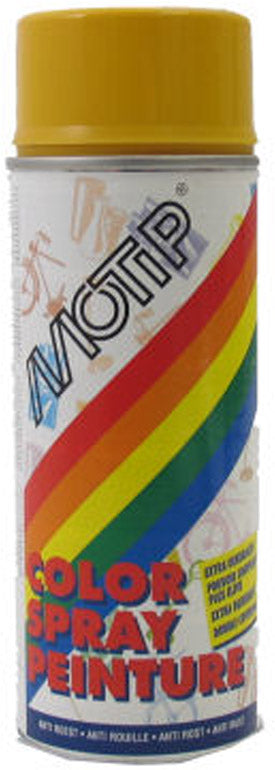 Motip spuitbus 400 ml - goudgeel