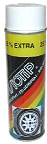 Wit (wiel), bus 500 ml. motip