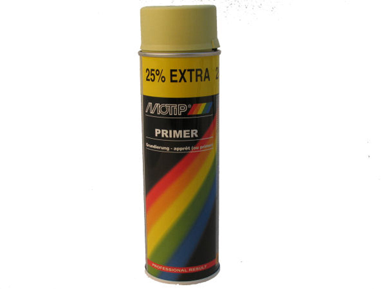 Primer geel, bus 500 ml. motip