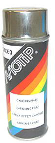 Motip spuitbus 400ml chroom