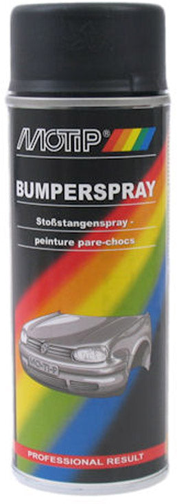 Bumperlak zwart, 400 ml. motip