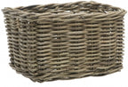 New Fietsmand Brisbane 23 liter 39 x 27 cm rotan grijs