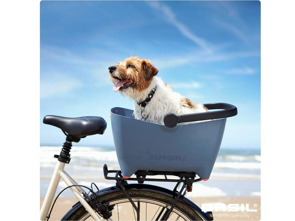 Basil Buddy MIK - hondenfietsmand - blauw