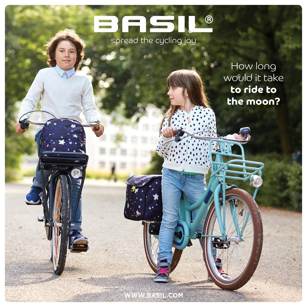 Basil Rugtas Stardust Zwart
