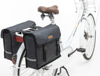 New Looxs Fiori Double Fietstas - Zwart - Dubbele tas - 30L