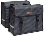New Looxs Fiori Double Fietstas - Zwart - Dubbele tas - 30L