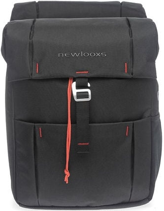 Newlooxs tas new looxs vigo double atran zwart | 37l
