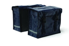 Newlooxs New Dubbele Tas Bisonyl XL Zwart Fietstas Unisex Zwart