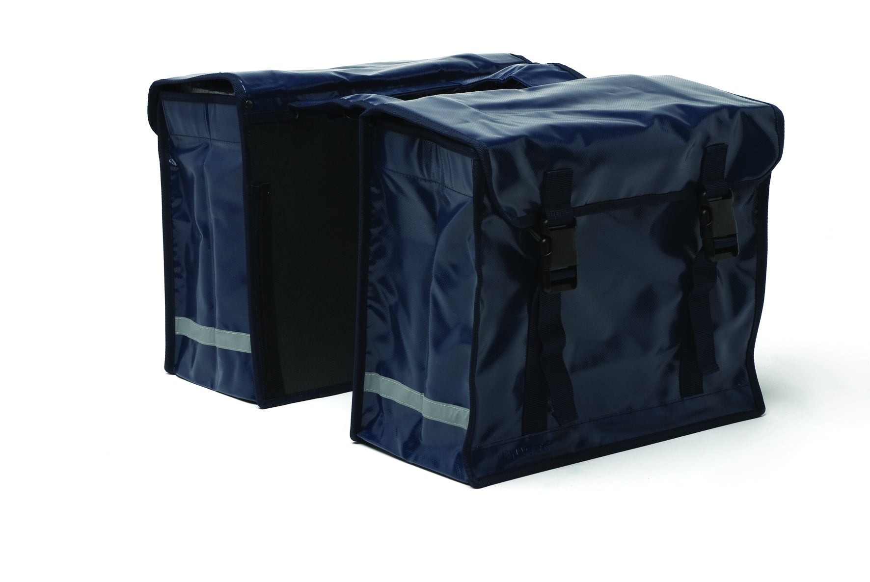 Newlooxs New Dubbele Tas Bisonyl XL Zwart Fietstas Unisex Zwart