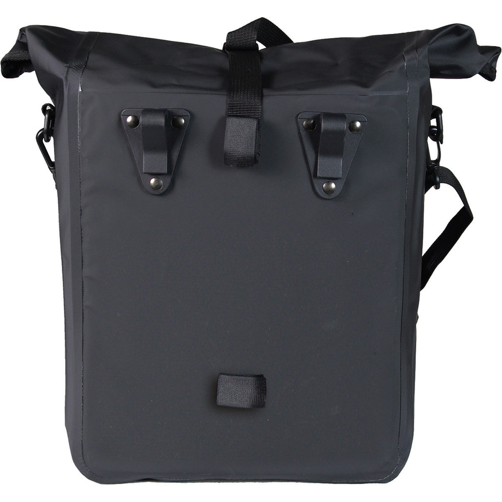 Greenlands fietstas waterproof small 18.5 liter 27 x 49 x 14 cm - zwart
