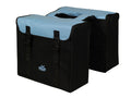 Greenlands dubbel tas 34l zwart lichtblauw