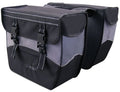 Greenlands dubbele fietstas 34 liter 35 x 31 x 16 cm (2x) - zwart wit