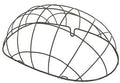 Basil Pasja - koepel - 45 cm - zwart