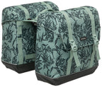 New Looxs Dubbele Fietstas Alba - MIK Bagagedrager - Waterafstotend - Bamboo Groen
