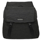 Joli dubbele fietstas MIK adapter - waterafstotend polyester - 37L - 1.7kg - Nomi Black - sportieve fietstas