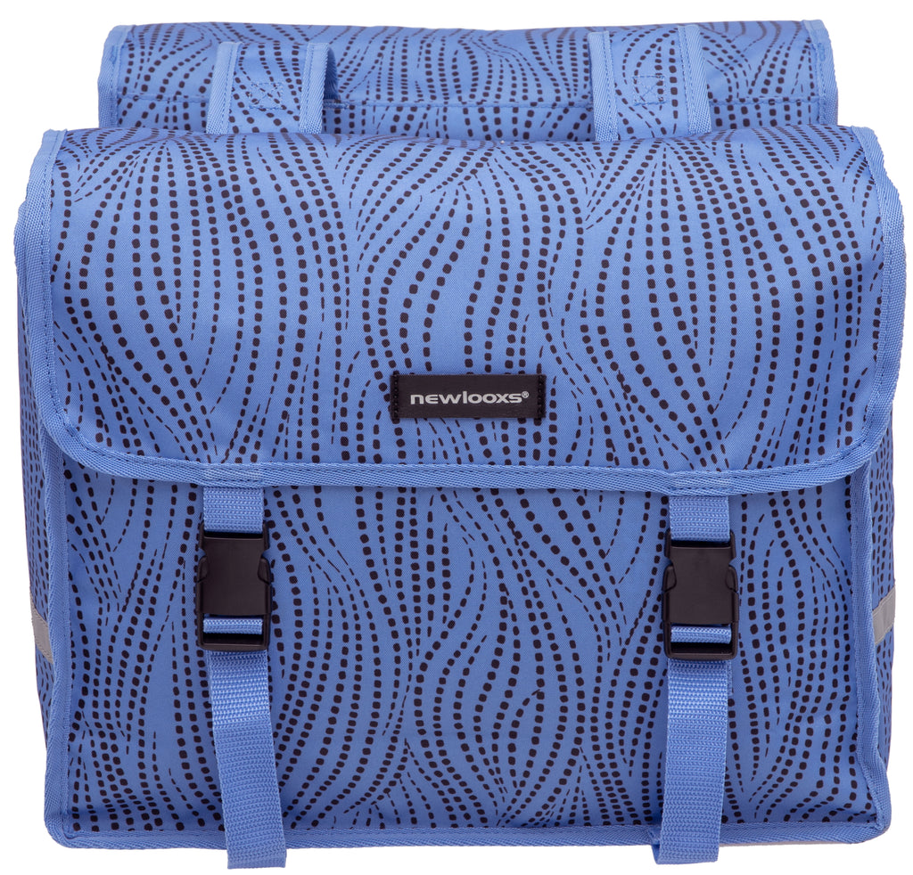 New tas looxs fiori double dubbel | alma | blauw | 30l