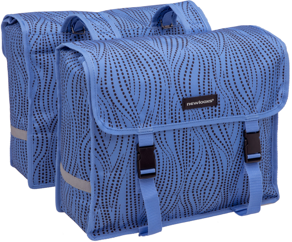 New tas looxs fiori double dubbel | alma | blauw | 30l