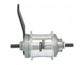 Sturmey archer versnellingsnaaf s2c duomatic 2-speed terugtrapremnaaf - 36 gaats - zilver
