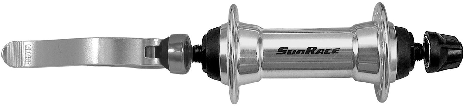 Sunrace voornaaf hbm53 - 36 gaats - snelspanner - zilver