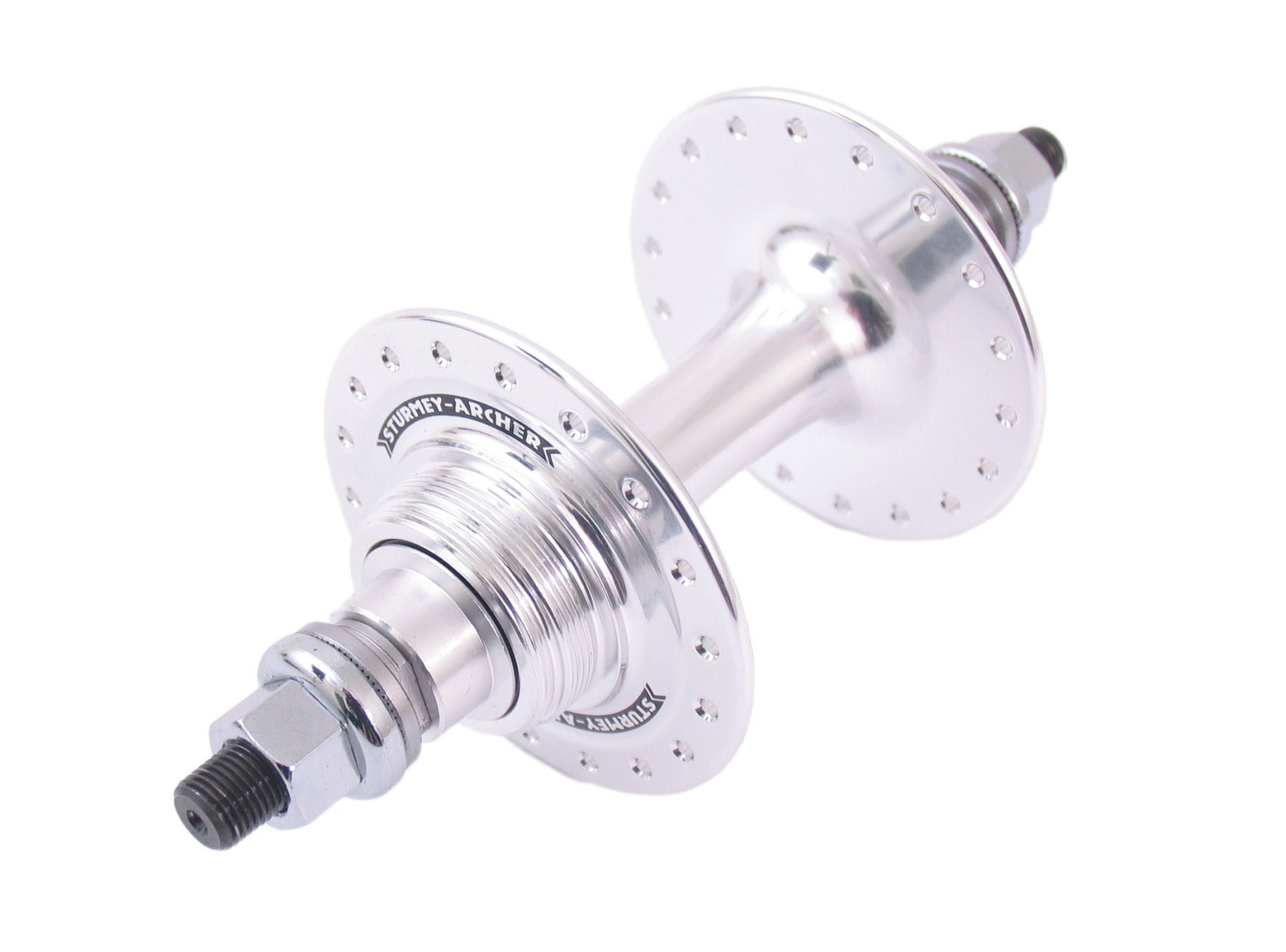 sturmeyarcher sa hbt30 achternaaf cpl. 36gts fixed freewh spacer zilver