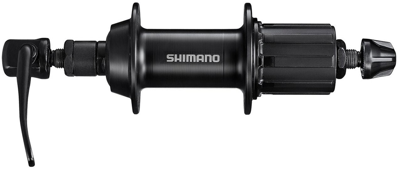 shimano achternaaf 8 9 speed fh-tx500 qr 36 gaats zwart