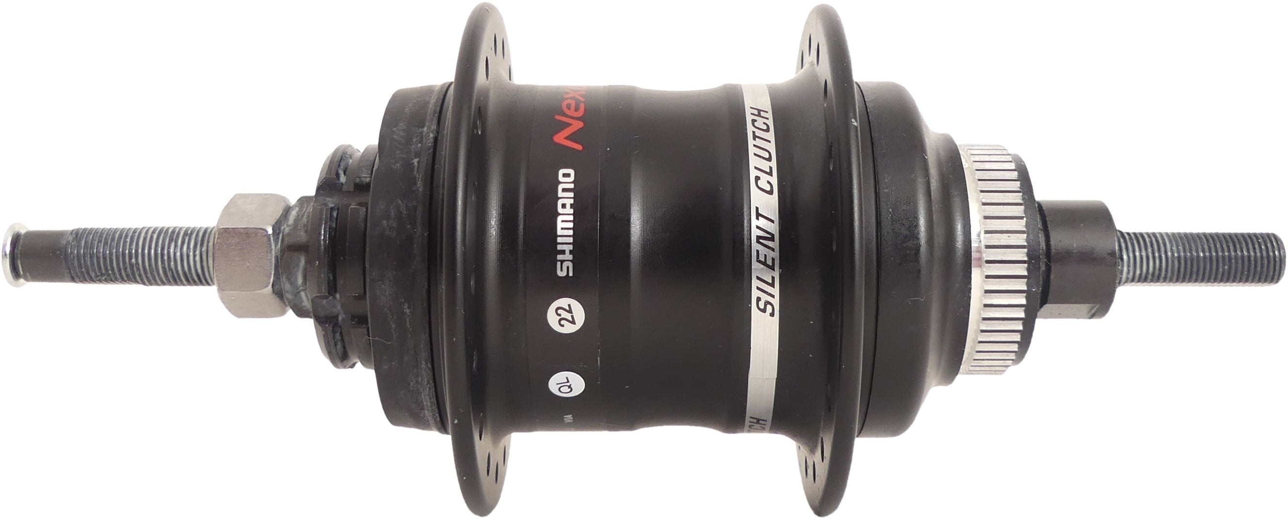Shimano versnellingsnaaf nexus 3 sg-3d55 - schijfrem - 36 gaats - zwart