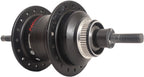 Shimano versnellingsnaaf nexus 3 sg-3d55 - schijfrem - 36 gaats - zwart