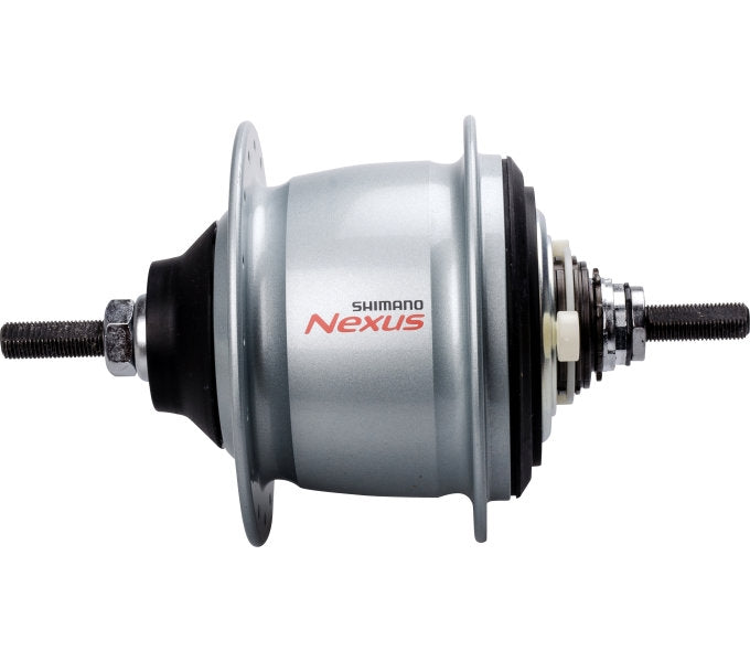 shimano versnellingsnaaf nexus 8 sg-c6001 voor rollerbrakes velgrem - 36 gaats - zilver