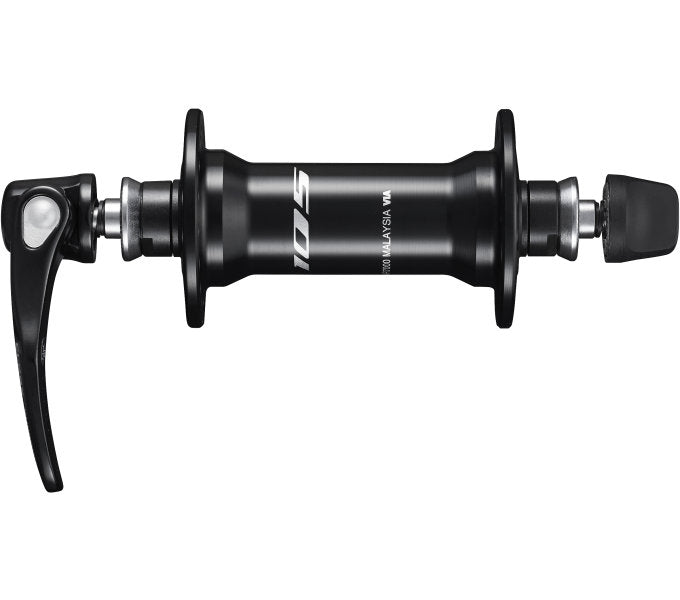 Shimano voornaaf 105 hb-r7000 - 36 gaats met 100 mm snelspanner - zwart