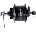 Shimano dh-3d32 disc 6-bolt hub dynamo 36h