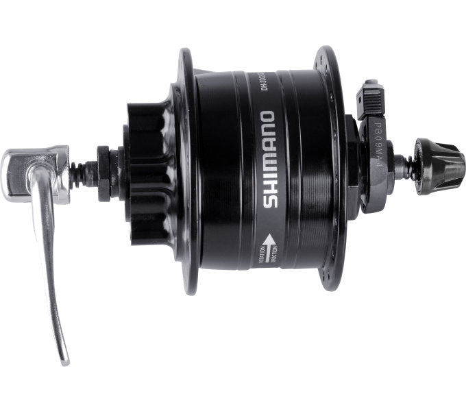 Shimano dh-3d32 disc 6-bolt hub dynamo 36h
