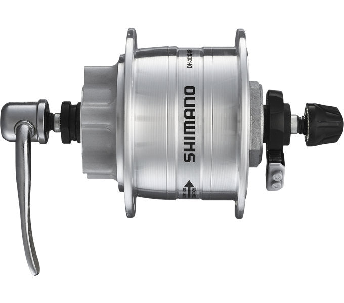 Shimano dh-3d32 disc 6-bolt hub dynamo
