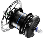 Shimano versnellingsnaaf 8 speed alfine di2 sg-s7051 voor schijfrem - 36 gaats - zwart