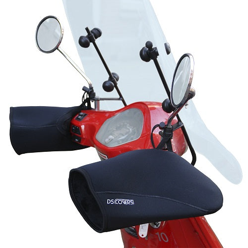 Ds covers handmoffen scooter zwart