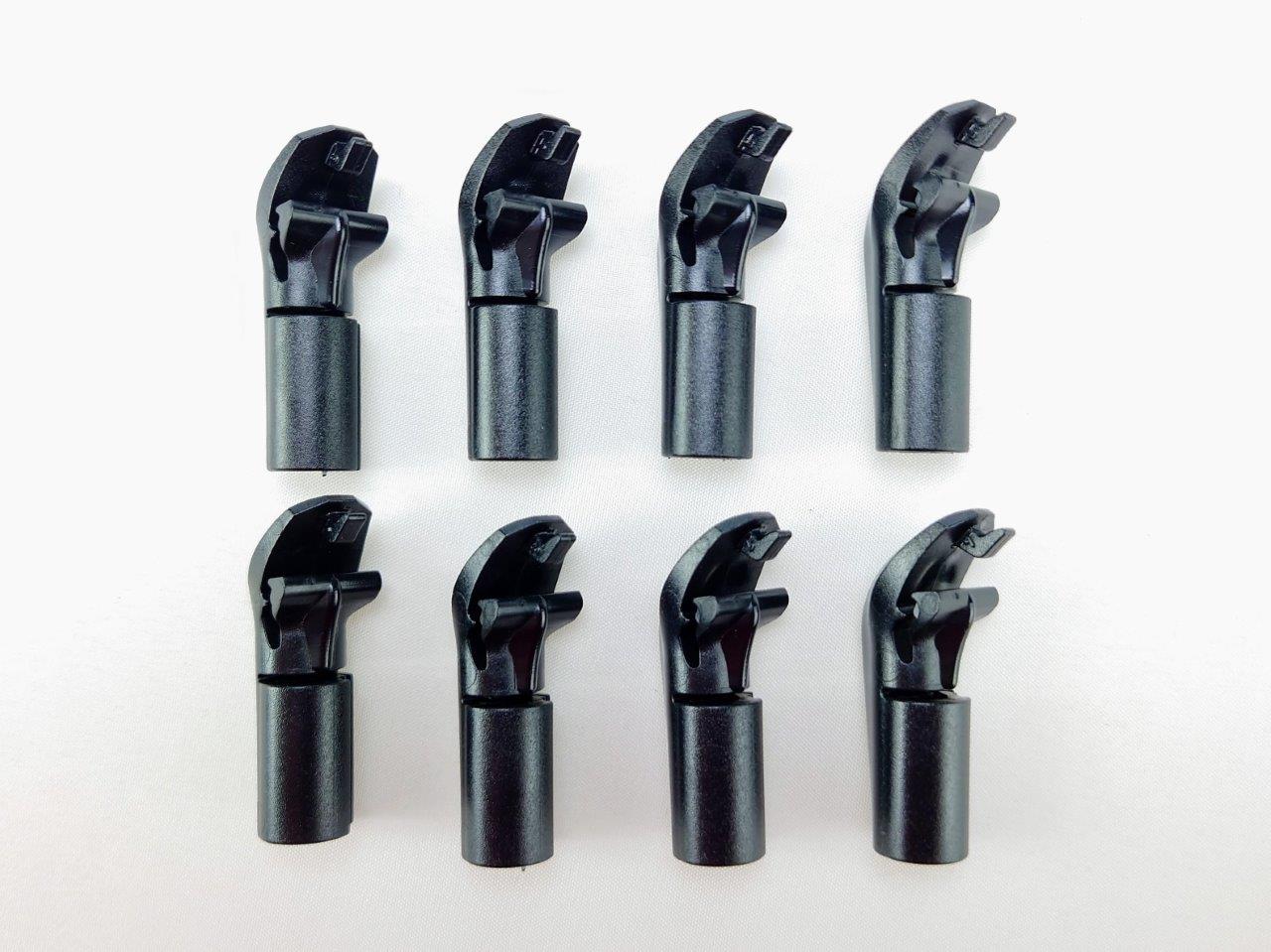 Eurofender spatbord ond. bev.clip stang spatb. rapido a 5 stuks