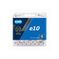 KMC E10 Fietsketting - 122 schakels - Zilver