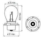 Bosma lamp 6v-15w p26s