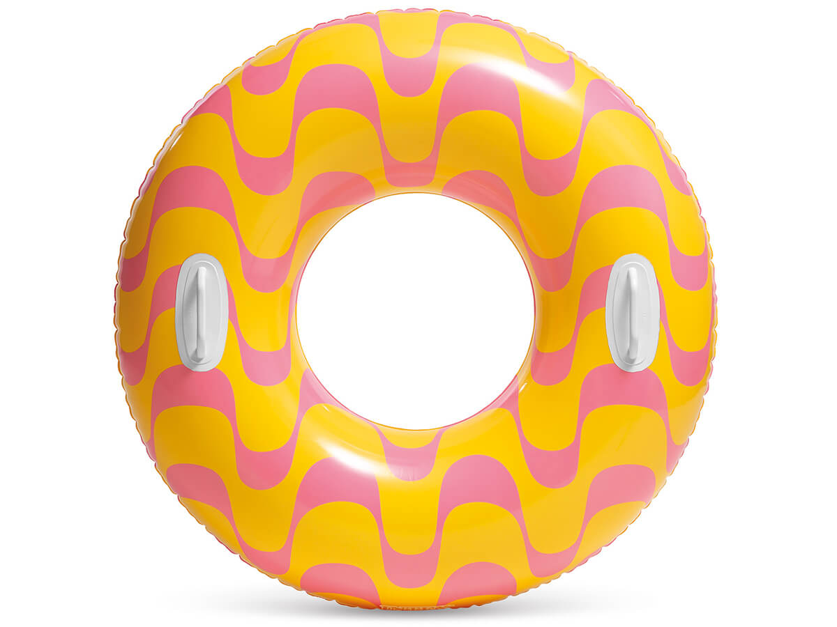 Intex swirly whirly zwemband met handgrepen ø 91cm