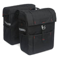 Newlooxs Dubbele fietstas new looxs vigo double 37 liter 31 x 40 x 15 cm (2x) - zwart