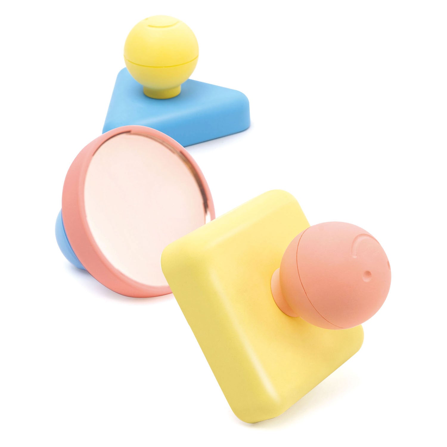 Hape montessori spiegel vormenpuzzel hout